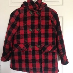 Urban Republic Girl’s Plaid Coat